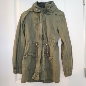 Long army jacket